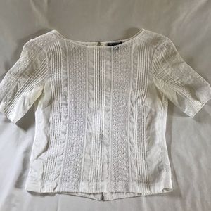 Theory cotton shortsleeved blouse